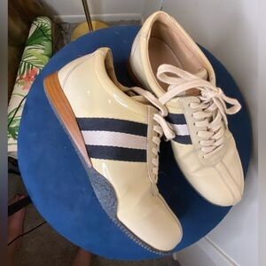 Bally patent leather sneakers